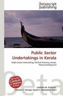 Public Sector Undertakings in Kerala edito da Betascript Publishing