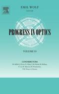 Progress in Optics 55 edito da Elsevier LTD, Oxford