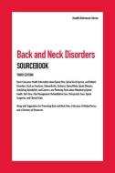 Back and Neck Disorders Sourcebook di Williams Angela Ed edito da OMNIGRAPHICS INC
