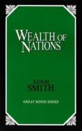 Wealth of Nations di Adam Smith edito da Prometheus Books