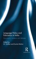 Language Policy and Education in India edito da Taylor & Francis Ltd
