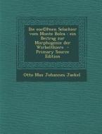 Die Eoc(c) Nen Selachier Vom Monte Bolca: Ein Beitrag Zur Morphogenie Der Wirbelthiere di Otto Max Johannes Jaekel edito da Nabu Press