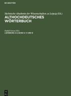 Althochdeutsches Wörterbuch, Lieferung 3-4, Band 2: C und D edito da De Gruyter