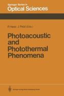 Photoacoustic and Photothermal Phenomena edito da Springer Berlin Heidelberg