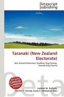 Taranaki (New Zealand Electorate) edito da Betascript Publishing