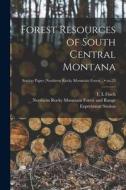 Forest Resources of South Central Montana; no.23 edito da LIGHTNING SOURCE INC