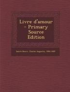 Livre D'Amour edito da Nabu Press