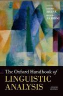 The Oxford Handbook of Linguistic Analysis edito da OXFORD UNIV PR