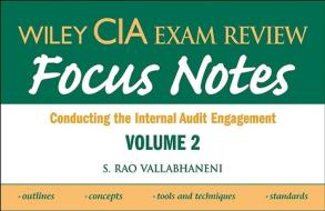 Wiley Cia Exam Review Focus Notes di Rao Vallabhaneni edito da John Wiley And Sons Ltd
