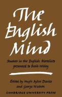 The English Mind di Hugh Sykes Davies, George Watson, Sykes Davies Hugh edito da Cambridge University Press