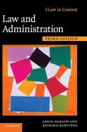 Law and Administration di Carol Harlow, Richard Rawlings edito da Cambridge University Press