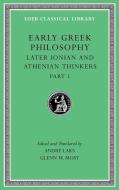 Early Greek Philosophy, Volume VI di Andre Laks edito da Harvard University Press