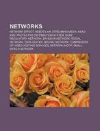 Networks di Books Llc edito da Books LLC, Reference Series