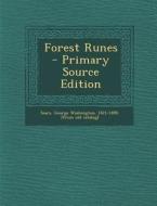 Forest Runes edito da Nabu Press