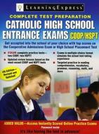 Catholic High School Entrance Exams, COOP/HSPT di Learning Express LLC edito da Learning Express (NY)