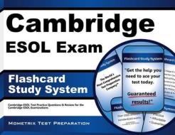 Cambridge ESOL Exam Flashcard Study System: Cambridge ESOL Test Practice Questions and Review for the Cambridge ESOL Examinations edito da Mometrix Media LLC