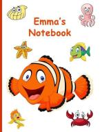 Emma's Notebook: 7.44 X 9.69, 160 Wide-Ruled Pages di My Precious Journals edito da INDEPENDENTLY PUBLISHED