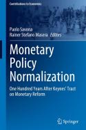 Monetary Policy Normalization edito da Springer Nature Switzerland