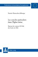 Les conciles particuliers dans l'Eglise latine di Faustin Diatezulwa-Mbungu edito da Lang, Peter