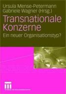 Transnationale Konzerne edito da VS Verlag für Sozialwissenschaften