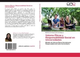 Valores Éticos y Responsabilidad Social en Universidades di Maritza del Carmen Avila de Semprun edito da EAE