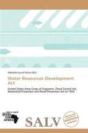 Water Resources Development ACT edito da Salv