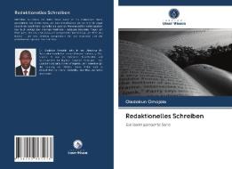Redaktionelles Schreiben di Oladokun Omojola edito da Verlag Unser Wissen