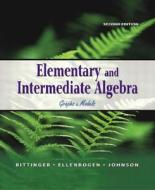 Elementary And Intermediate Algebra di Marvin L. Bittinger, David J. Ellenbogen, Barbara L. Johnson edito da Pearson Education Limited