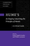 Hume's An Enquiry Concerning The Principles Of Morals edito da Cambridge University Press