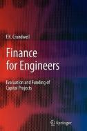Finance for Engineers di Frank Crundwell edito da Springer