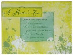 A Mother's Love Cutting Board edito da Abbey Press