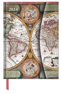 Antique Maps 2024 - Diary - Buchkalender - Taschenkalender - 16x22 edito da Neumann Verlage GmbH & Co