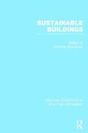 Sustainable Buildings di Rohinton Emmanuel edito da Routledge
