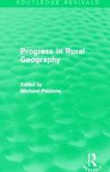 Progress in Rural Geography edito da Taylor & Francis Ltd