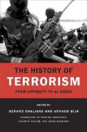 The History Of Terrorism edito da University Of California Press