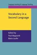 Vocabulary In A Second Language edito da John Benjamins Publishing Co