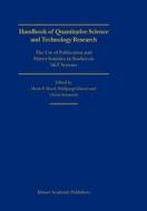 Handbook of Quantitative Science and Technology Research edito da Springer Netherlands