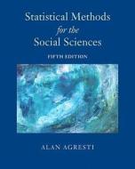 Statistical Methods For The Social Sciences di Alan Agresti, Barbara Finlay edito da Pearson Education (us)