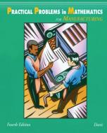 Practical Problems in Mathematics for Manufacturing di Dennis D. Davis edito da DELMAR