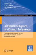 Artificial Intelligence and Speech Technology edito da Springer International Publishing