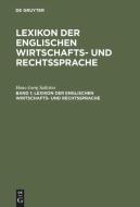 English-Deutsch di Hans-Joerg Salízites edito da De Gruyter Oldenbourg