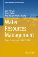 Water Resources Management edito da Springer Singapore