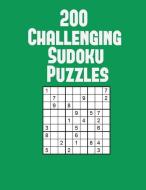 200 Challenging Sudoku Puzzles: Classic 9x9 Puzzles di Meghan Winter edito da INDEPENDENTLY PUBLISHED