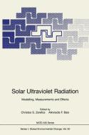Solar Ultraviolet Radiation edito da Springer Berlin Heidelberg