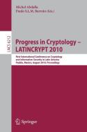 Progress in Cryptology - LATINCRYPT 2010 edito da Springer-Verlag GmbH