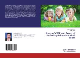 Study of CBSE and Board of Secondary Education Hindi Books di Shrikrishna Mishra, Badri Yadav edito da LAP Lambert Academic Publishing