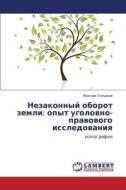 Nezakonnyy Oborot Zemli di Pleshkov Maksim edito da Lap Lambert Academic Publishing