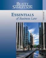Essentials Of Business Law di Jeffrey Beatty, Susan S. Samuelson edito da Cengage Learning, Inc