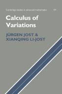 Calculus of Variations di Xianqing Li-Jost, Jurgen Jost, J. Rgen Jost edito da Cambridge University Press