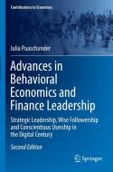 Advances in Behavioral Economics and Finance Leadership di Julia Puaschunder edito da Springer International Publishing